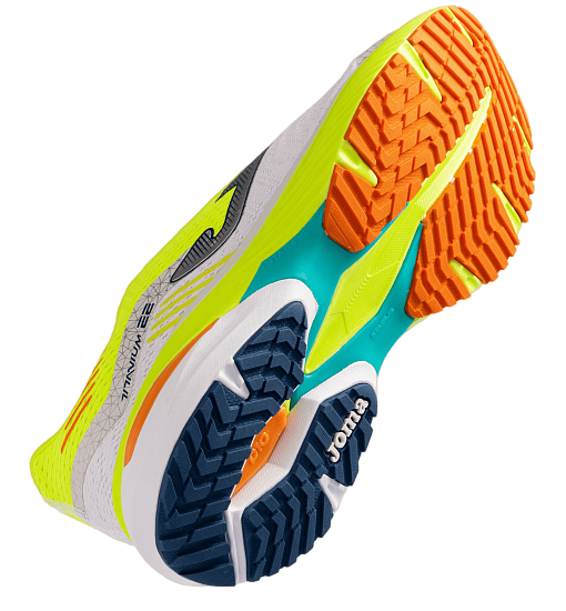 Кроссовки мужские Joma Titanium белый/ярко-жёлтый - Фото 6 большая
