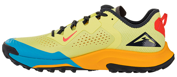 Кроссовки мужские Nike Air Zoom Terra Kiger 7 Limelight/Laser Blue/Dark Sulfur/Off Noir - Фото 7 большая