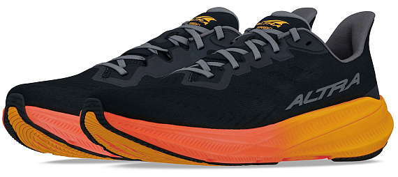 Кроссовки мужские Altra Experience Flow 2 Black/Orange - Фото 4 большая