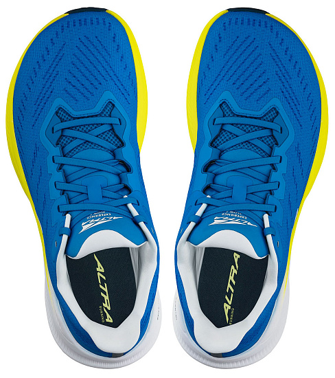 Кроссовки мужские Altra Experience Flow 2 Blue/Yellow - Фото 5 большая
