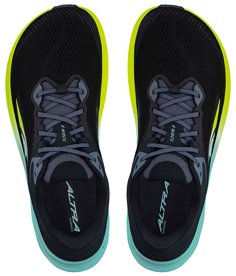 Кроссовки мужские Altra Torin 8 Black/Lime - Фото 2 большая
