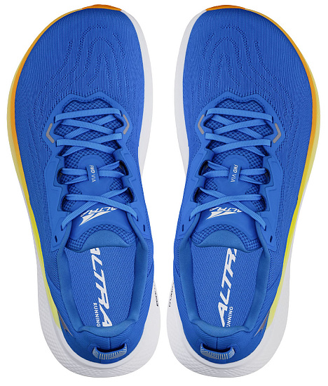 Кроссовки мужские Altra Fwd Via Blue/Yellow - Фото 5 большая
