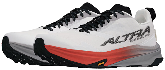Кроссовки мужские Altra Mont Blanc Speed White/Coral - Фото 4 большая