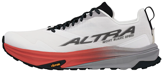 Кроссовки мужские Altra Mont Blanc Speed White/Coral - Фото 6 большая