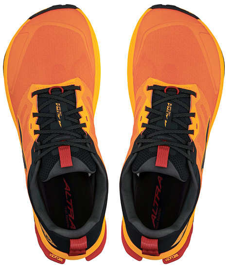 Кроссовки мужские Altra Lone Peak 9+ Orange/Black - Фото 2 большая