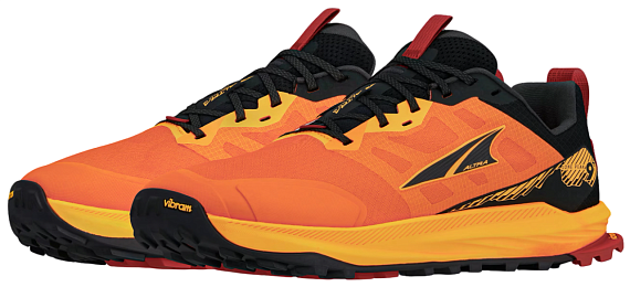 Кроссовки мужские Altra Lone Peak 9+ Orange/Black - Фото 3 большая