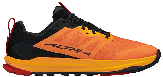 Кроссовки мужские Altra Lone Peak 9+ Orange/Black - Фото 4 большая