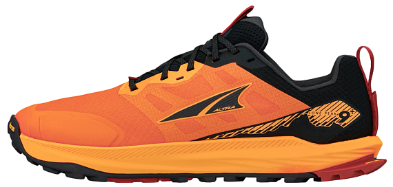 Кроссовки мужские Altra Lone Peak 9+ Orange/Black - Фото 7 большая