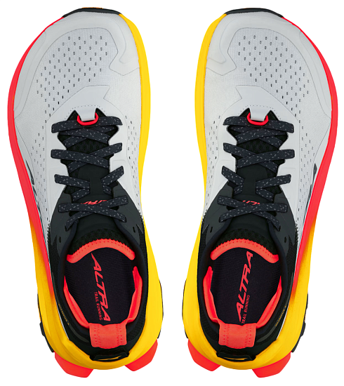 Кроссовки мужские Altra Olympus 6 Gray/Red - Фото 2 большая