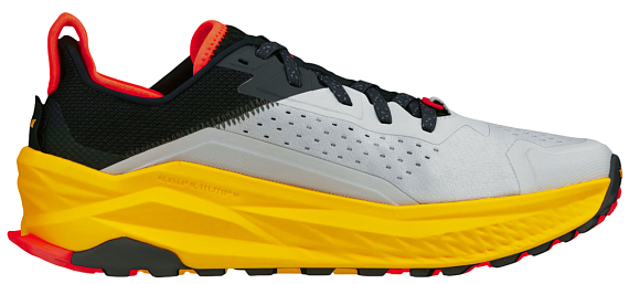 Кроссовки мужские Altra Olympus 6 Gray/Red - Фото 4 большая