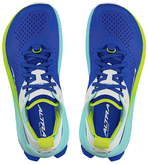 Кроссовки мужские Altra Olympus 6 Blue/Lime - Фото 2 большая