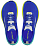 Кроссовки мужские Altra Timp 5 Blue/Lime - Фото 2 малая