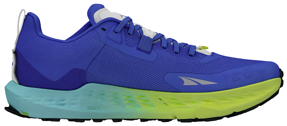 Кроссовки мужские Altra Timp 5 Blue/Lime - Фото 4 большая