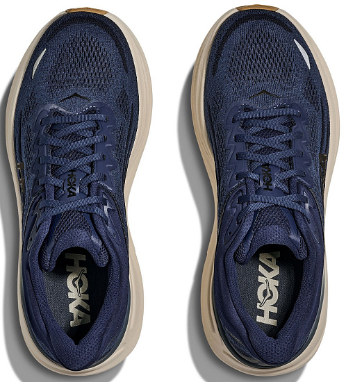 Кроссовки мужские Hoka Bondi 9 Midnight Blue/ Varsity Navy - Фото 3 большая