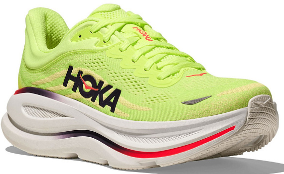 Кроссовки мужские Hoka Bondi 9 Neon Yuzu /Sunlight - Фото 6 большая