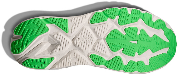 Кроссовки мужские Hoka Arahi 8 Cobalt Blue/Neon Green - Фото 2 большая