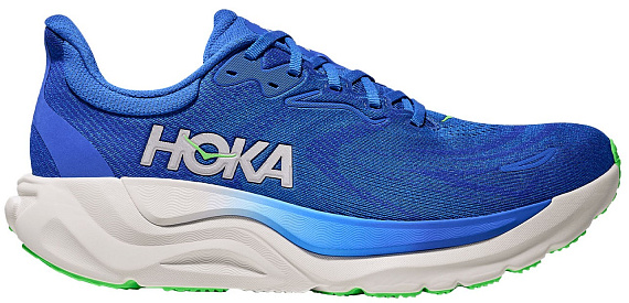 Кроссовки мужские Hoka Arahi 8 Cobalt Blue/Neon Green - Фото 1 большая