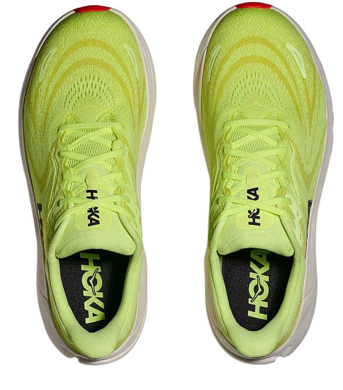 Кроссовки мужские Hoka Arahi 8 Neon Yuzu/Neon Flame - Фото 8 большая