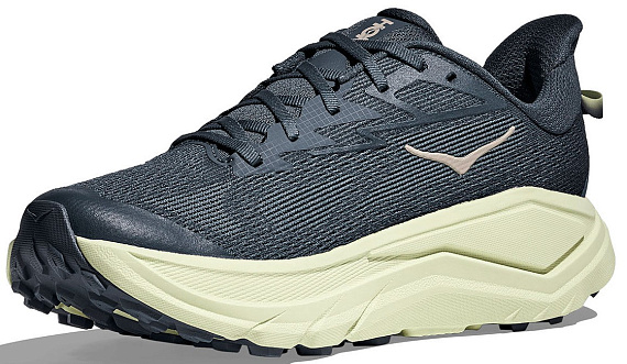 Кроссовки мужские Hoka Challenger 8 Faded Navy/Pampass Grass - Фото 4 большая