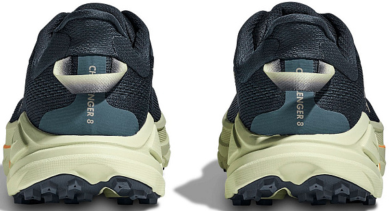Кроссовки мужские Hoka Challenger 8 Faded Navy/Pampass Grass - Фото 7 большая
