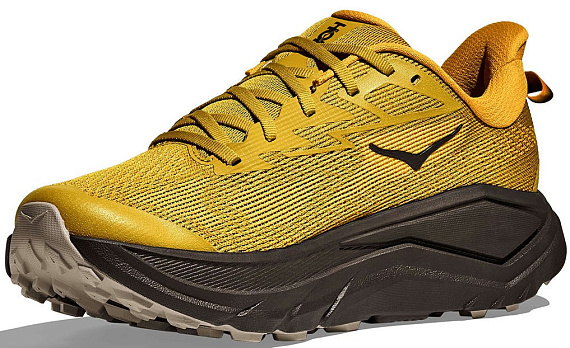 Кроссовки мужские Hoka Challenger 8 Mustard Seed Black - Фото 4 большая