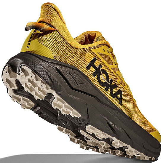 Кроссовки мужские Hoka Challenger 8 Mustard Seed Black - Фото 6 большая