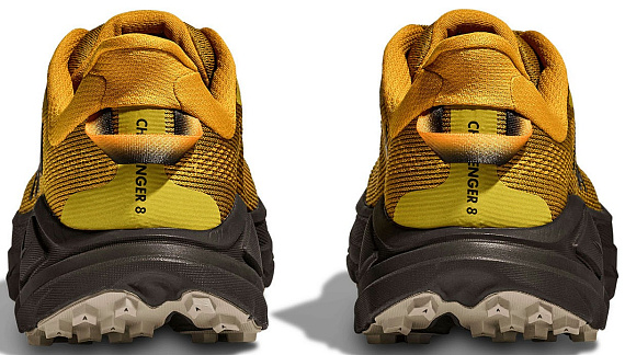 Кроссовки мужские Hoka Challenger 8 Mustard Seed Black - Фото 7 большая