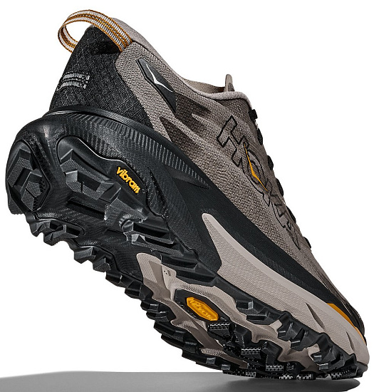 Кроссовки мужские Hoka Mafate 5 Cement/Black - Фото 2 большая