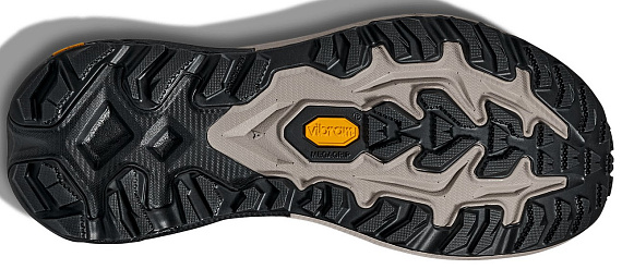 Кроссовки мужские Hoka Mafate 5 Cement/Black - Фото 7 большая