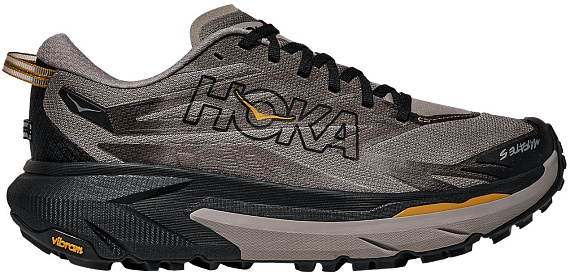 Кроссовки мужские Hoka Mafate 5 Cement/Black - Фото 1 большая