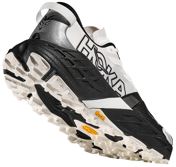 Кроссовки мужские Hoka Speedgoat 7 Black/White - Фото 6 большая