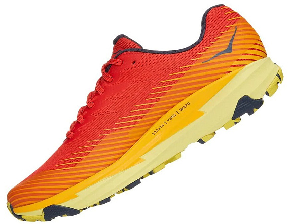 Кроссовки мужские Hoka Torrent 2 Fiesta/Saffron - Фото 5 большая