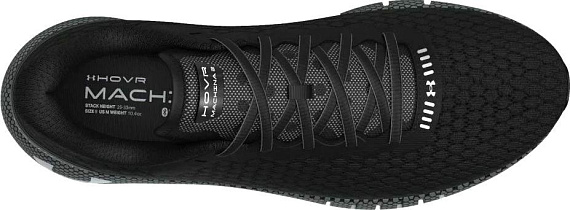 Кроссовки мужские Under Armour Ua Hovr Machina 2 Black - Фото 4 большая