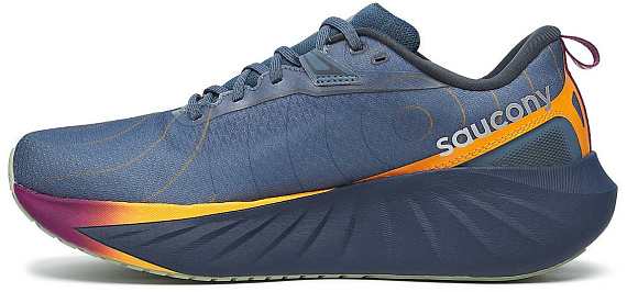 Кроссовки мужские Saucony Triumph 22 Gtx Mirage/Navy - Фото 3 большая