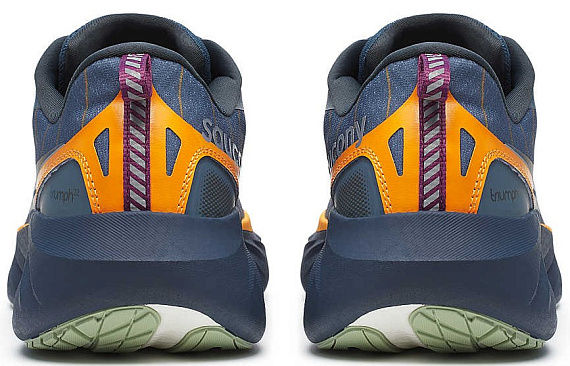 Кроссовки мужские Saucony Triumph 22 Gtx Mirage/Navy - Фото 4 большая