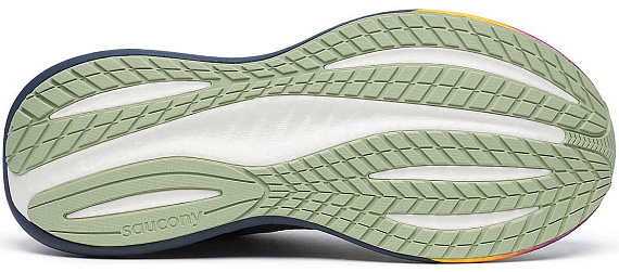 Кроссовки мужские Saucony Triumph 22 Gtx Mirage/Navy - Фото 6 большая
