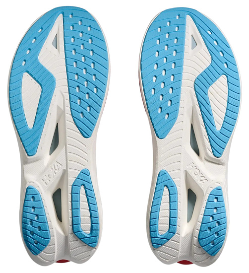 Кроссовки мужские Hoka Mach X 3 White Alabaster - Фото 7 большая