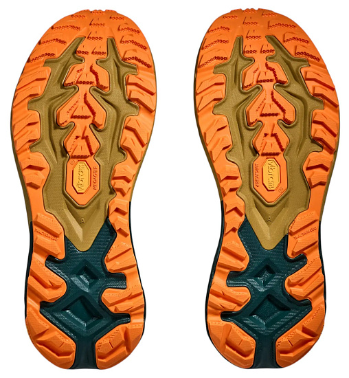 Кроссовки мужские Hoka Mafate 5 Tidal Wave/Mustard Seed - Фото 7 большая