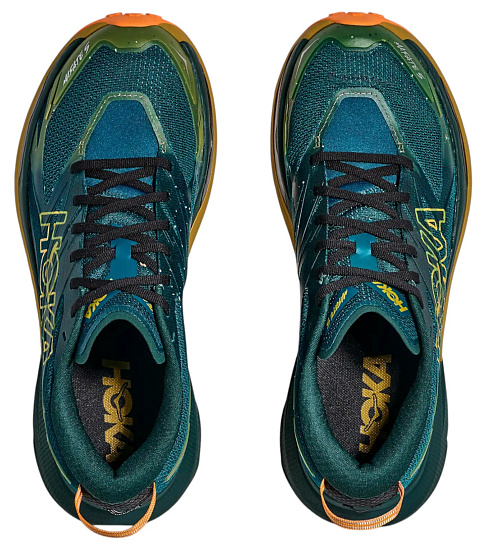 Кроссовки мужские Hoka Mafate 5 Tidal Wave/Mustard Seed - Фото 2 большая