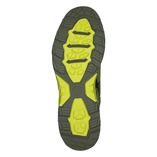 Кроссовки мужские ASICS Gel-FujiTrabuco 6 Sulphur Spring/Black/Four Leaf Clover - Фото 5 большая