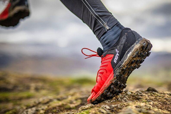 Кроссовки мужские Inov-8 Roclite G 275   Red/Black - Фото 7 большая