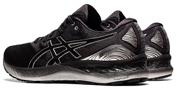 Кроссовки мужские ASICS Gel-Nimbus 23 Platinum Black/Pure Silver - Фото 7 большая