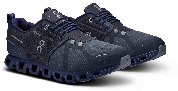 Кроссовки мужские On Cloud 5 Waterproof Navy Ink - Фото 3 большая