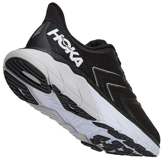 Кроссовки мужские Hoka Arahi 5 Black/White - Фото 4 большая