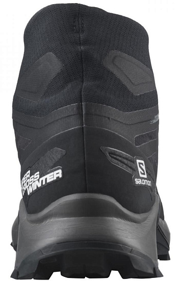 Кроссовки мужские Salomon Supercross Winter CSWP Black/Mgn - Фото 4 большая