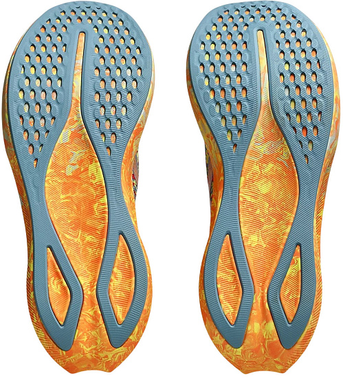 Кроссовки мужские ASICS Noosa Tri 16 Sun Peach/Lemon Spark - Фото 7 большая