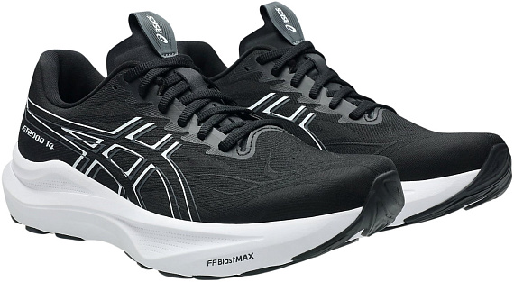 Кроссовки мужские ASICS Gt-2000 14 Black/White - Фото 2 большая