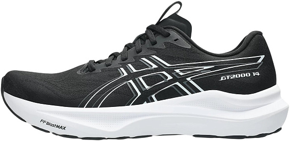 Кроссовки мужские ASICS Gt-2000 14 Black/White - Фото 8 большая