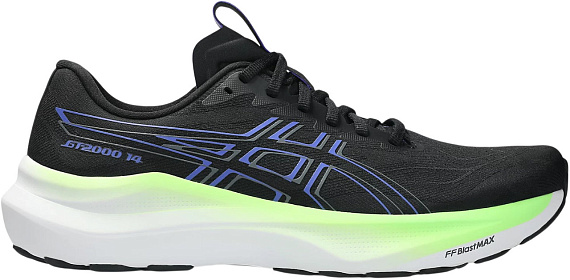 Кроссовки мужские ASICS Gt-2000 14 Black/Cobalt Burst - Фото 1 большая