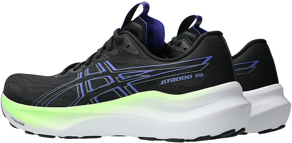 Кроссовки мужские ASICS Gt-2000 14 Black/Cobalt Burst - Фото 3 большая
